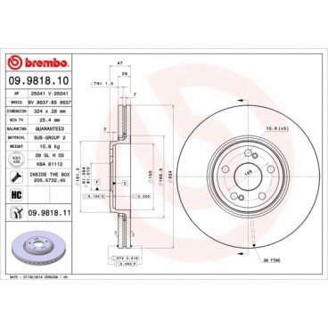 Disc frana