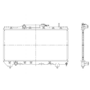 Radiator racire cu apa