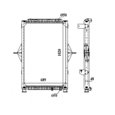 Radiator racire cu apa