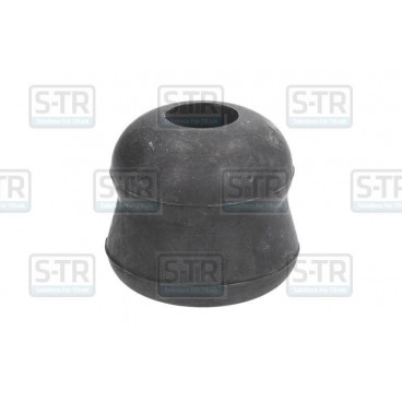 Leaf spring rubber cushion