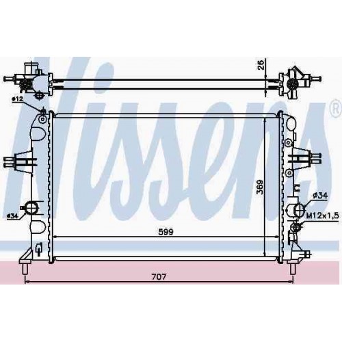 Radiator racire cu apa