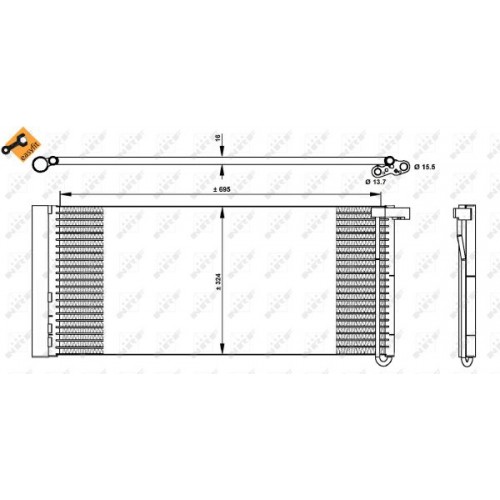 Radiator aer conditionat