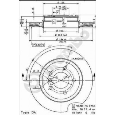 Disc frana