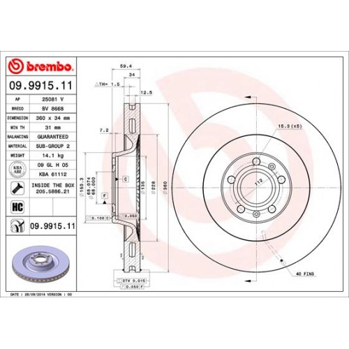 Disc frana