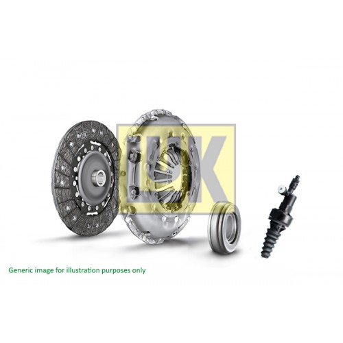 Clutch kit with bearing and servo