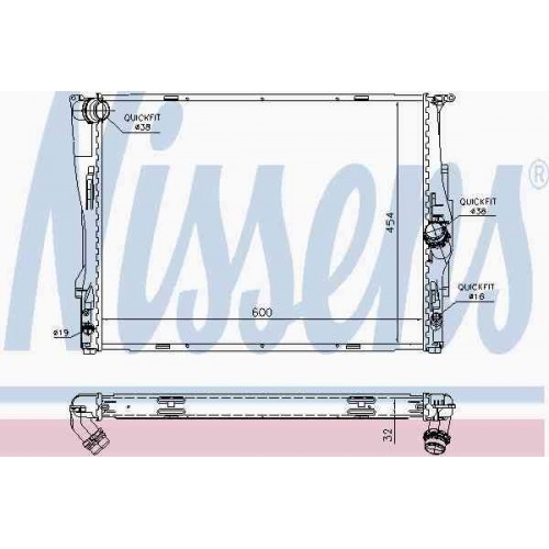 Radiator racire cu apa