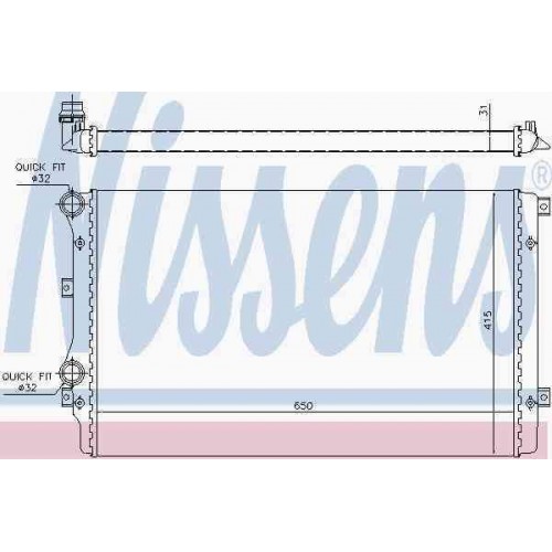 Radiator racire cu apa