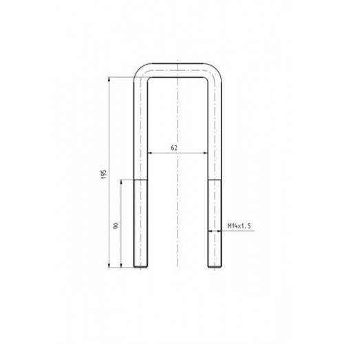 Leaf spring shackle