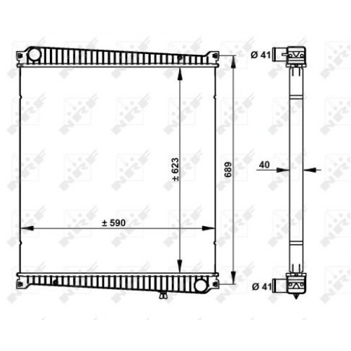 Radiator racire cu apa