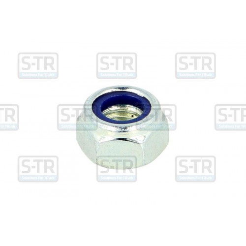 Zinc coated locking nut