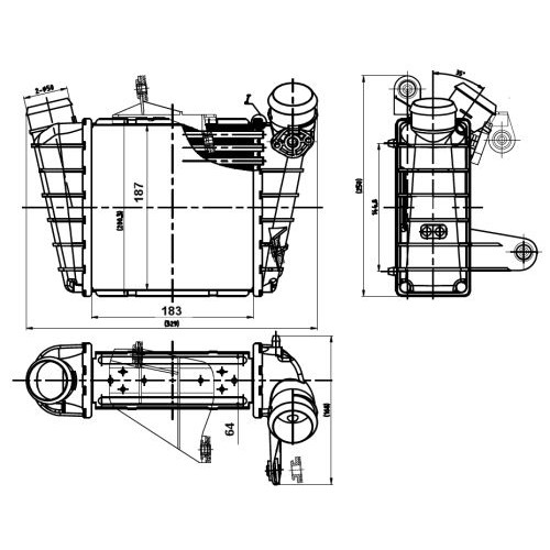 Radiator aer