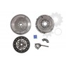 Clutch kit with dual mass flywheel and bearing