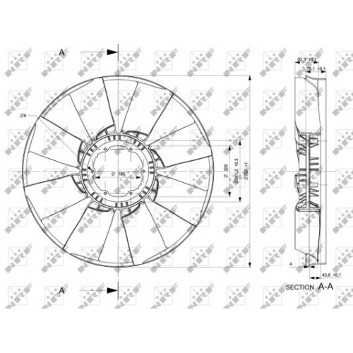 Palete ventilator