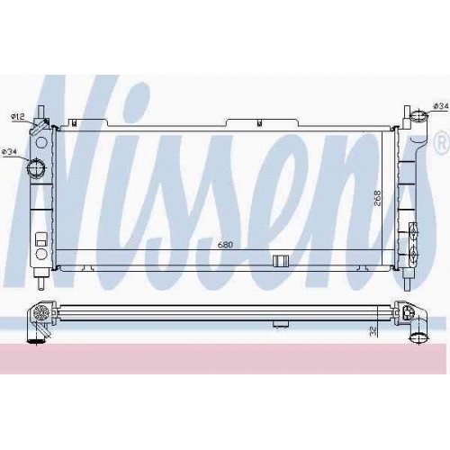 Radiator racire cu apa