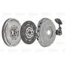 Clutch kit with dual mass flywheel and bearing