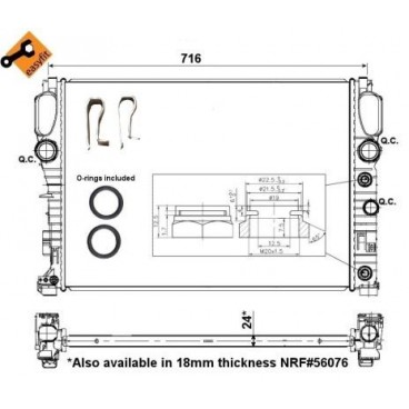 Radiator racire cu apa