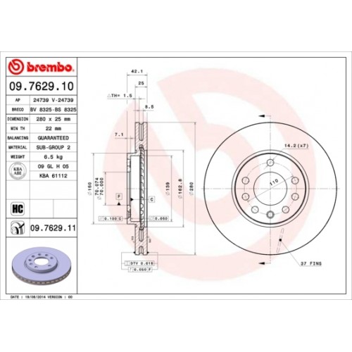 Disc frana