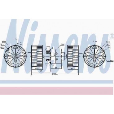 Motor ventilator