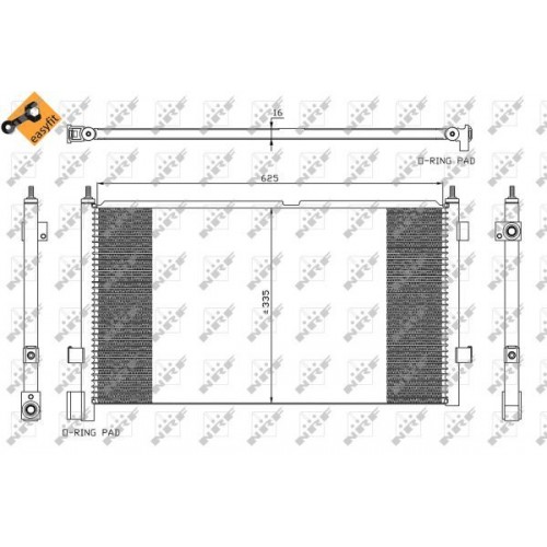 Radiator aer conditionat