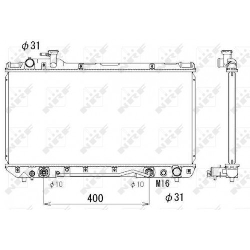 Radiator racire cu apa