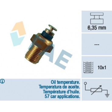 Senzor temperatura ulei