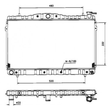 Radiator racire cu apa