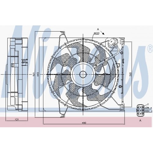 Ventilator radiator