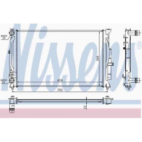 Radiator racire cu apa