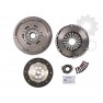 Clutch kit with dual mass flywheel and bearing