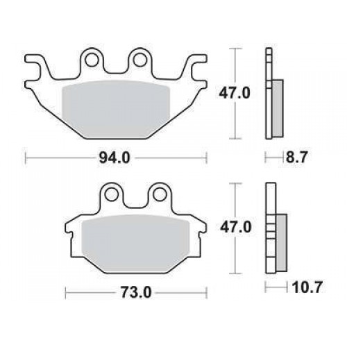 Placute frana