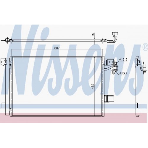 Radiator aer conditionat