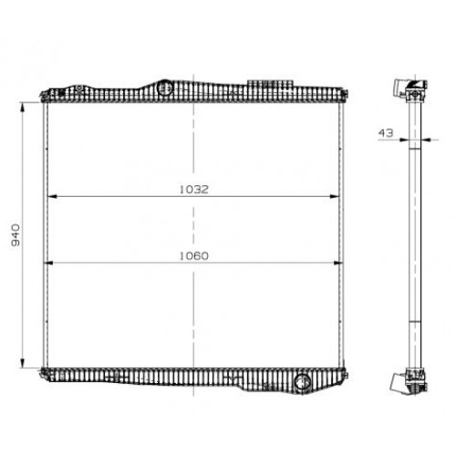 Radiator racire cu apa