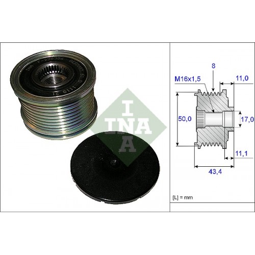 Fulie alternator