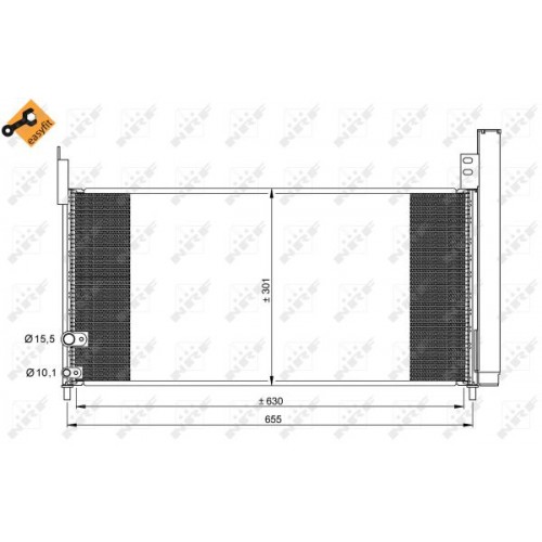 Radiator aer conditionat