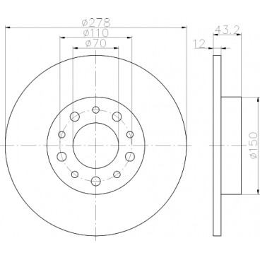 Disc frana