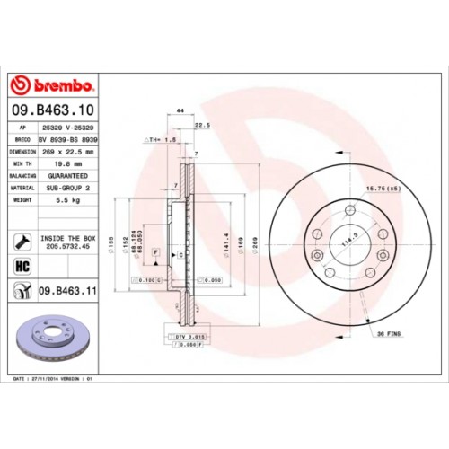 Disc frana