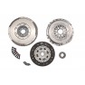 Clutch kit with dual mass flywheel and bearing