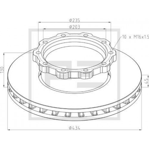 Disc frana