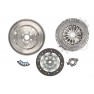 Clutch kit with dual mass flywheel and bearing