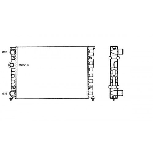 Radiator racire cu apa