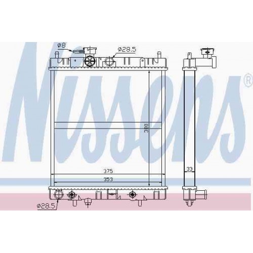 Radiator racire cu apa