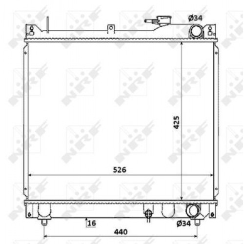 Radiator racire cu apa