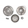 Clutch kit with dual mass flywheel and bearing