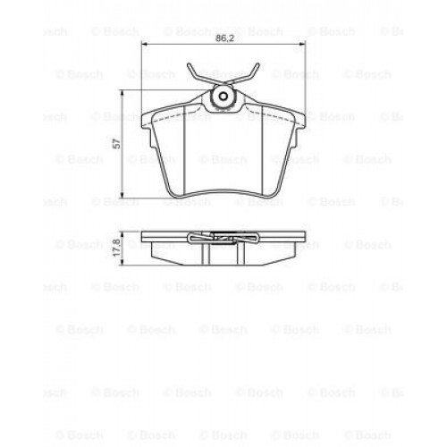 Set placute frana