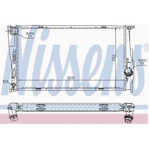 Radiator racire cu apa