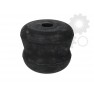 Leaf spring rubber cushion