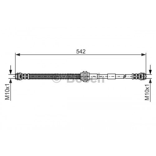 Furtun elastic frana