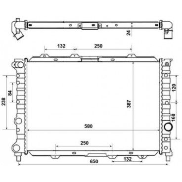 Radiator racire cu apa