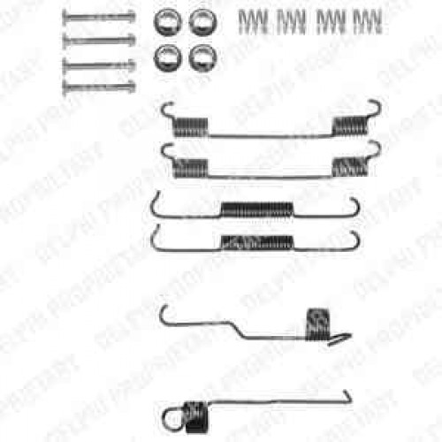 Kit de montaj saboti frana