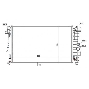 Radiator racire cu apa